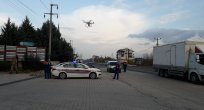 Jandarmadan Drone Destekli Şok Trafik Uygulaması