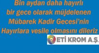 KANDİL MESAJI