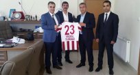 KARATAŞ, ELAZIĞ İL DEFTERDARI ERDOĞAN YILDIRANER'İ ZİYARET ETTİ