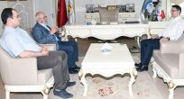 KAYMAKAM ATASOY BAŞKAN DUMANDAĞ’A VEDA ZİYARETİNDE BULUNDU