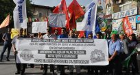 KESK’TEN METAL İŞÇİLERİNE DESTEK MİTİNGİ