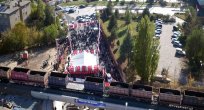 KIZILAY KÖPRÜSÜ ALT GEÇİDİ TÖRENLE HİZMETE AÇILDI