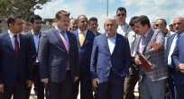 Meclis Başkanı Yıldırım, Öner Çetin İle Çalışmaları İnceledi