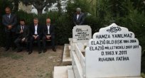 MERHUM HAMZA YANILMAZ KABRİ BAŞINDA ANILDI