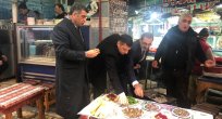 Milletvekili Erol Esnafın Sofrasına Konuk Oldu