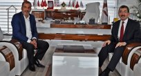 MİLLİ EĞİTİM MÜDÜRÜ BAĞLITAŞ BAŞKAN ALAN’I ZİYARET ETTİ