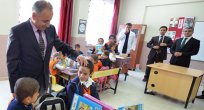 PALU İLÇE MERKEZİNDEKİ OKULLARI ZİYARET ETTİ