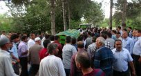PATLAMADA ÖLEN BABA VE İKİ ÇOCUĞU TOPRAĞA VERİLDİ