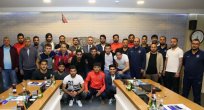 ŞAMPİYON ELAZİZ BELEDİYESPOR’DAN BAŞKAN YANILMAZ’A ZİYARET