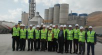 Seza Çimento Fabrikası, Esnaf Oda Başkanları İle Ticaret İl Müdürü’nü Ağırladı