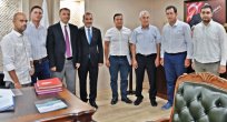 SU ÜRÜNLERİ SEKTÖRÜ SORUNLARI VALİ KALDIRIM’A TAKDİM EDİLDİ