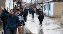 SURİYELİLERİN ODUN KAPMA İZDİHAMI