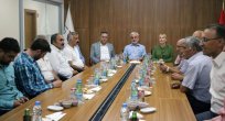 TAHİR ÖZTÜRK SEZA ÇİMENTO FABRİKASINI ZİYARET ETTİ