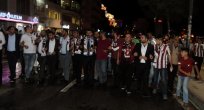 TARAFTARDAN ELAZIĞSPOR’A DESTEK YÜRÜYÜŞÜ