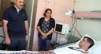 Vali Kaldırım Milletvekili Şaroğlu’nu Ziyaret etti.