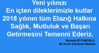 YENİ YILINIZ KUTLU OLSUN