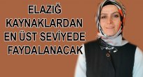 YILDIZ: “ELAZIĞ 1 MİLYAR 45 MİLYON AVROLUK KAYNAKTAN EN ÜST SEVİYEDE FAYDALANACAK”