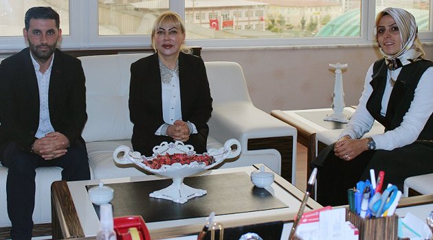 TKDK İL KOORDİNATÖRÜNDEN ELKİAD BAŞKANI YASEMİN AÇIK’A ZİYARET