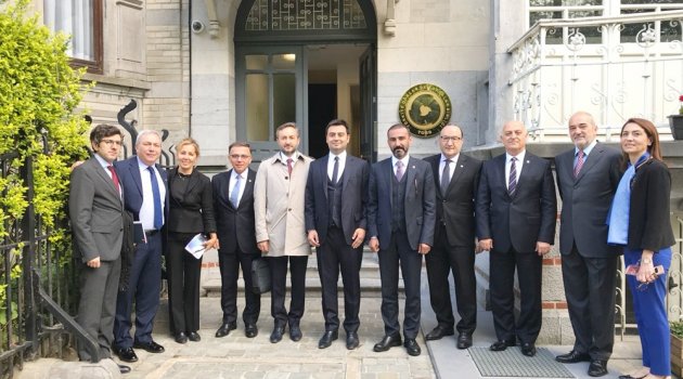 TOBB BAŞKANI HİSARCIKLIOĞLU´NDAN BAŞKAN ARSLAN’A ÖZEL DAVET