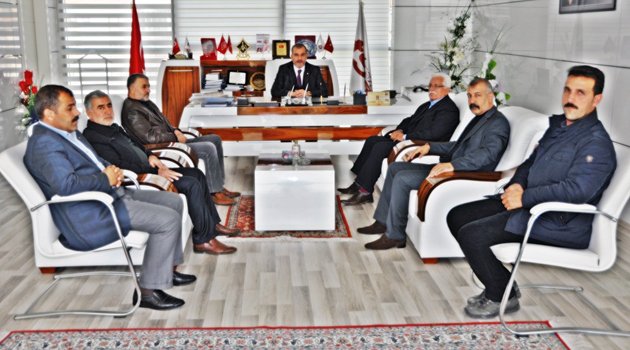 TOPLU TAŞIMACILARDAN BAŞKAN ALAN’A TEŞEKKÜR ZİYARETİ
