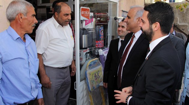 VALİ ZORLUĞLU ARICAK VE ALACAKAYA’DA İNCELEMEDE BULUNDU