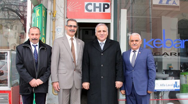 VALİ ZORLUOĞLU CHP İL YÖNETİMİNİ ZİYARET ETTİ