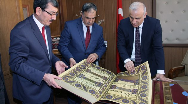 VALİ ZORLUOĞLU İMAM HATİP LİSESİNİ ZİYARET ETTİ