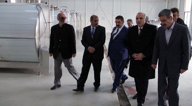 VALİ ZORLUOĞLU SÜT ÜRETİCİLERİ BİRLİĞİNİ ZİYARET ETTİ