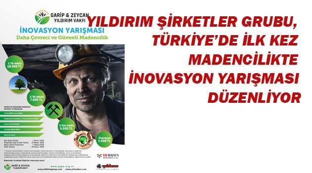 YILDIRIM ŞİRKETLER GRUBU, İNOVASYON YARIŞMASI DÜZENLİYOR